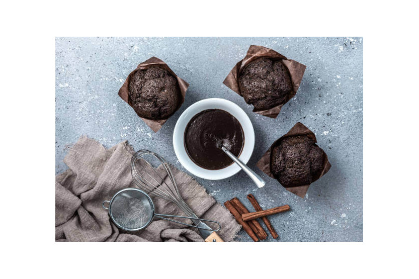 Pradel Excellence karbonstålform til 6 muffins