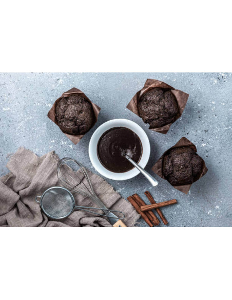 Pradel Excellence karbonstålform til 6 muffins