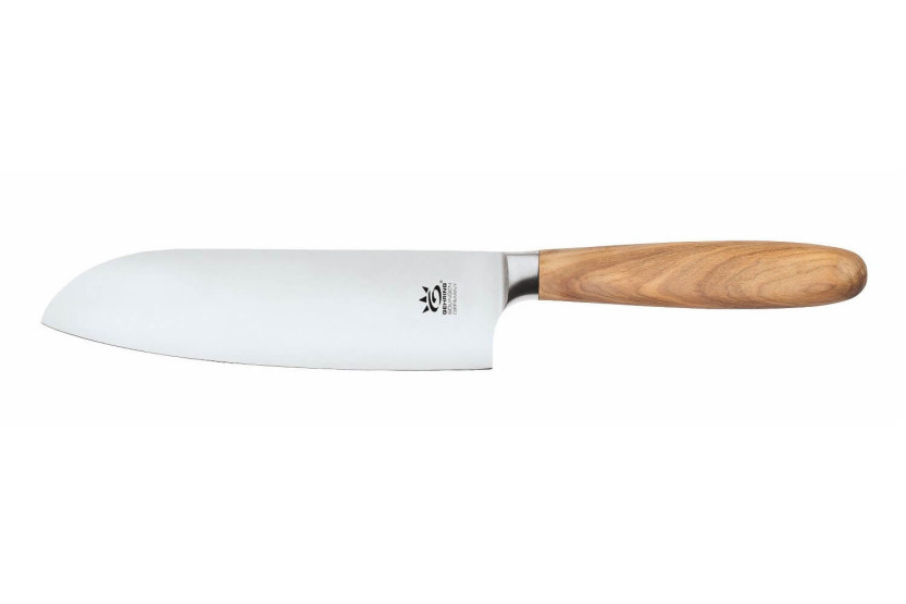 faca santoku Gehring Oli Vita 18cm inox manche olivier