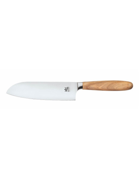 faca santoku Gehring Oli Vita 18cm inox manche olivier