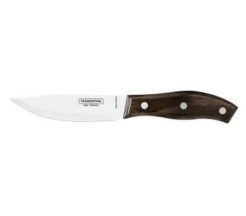 Set med 12 Tramontina Jumbo stekknivar 13 cm blad brunt trähandtag 2