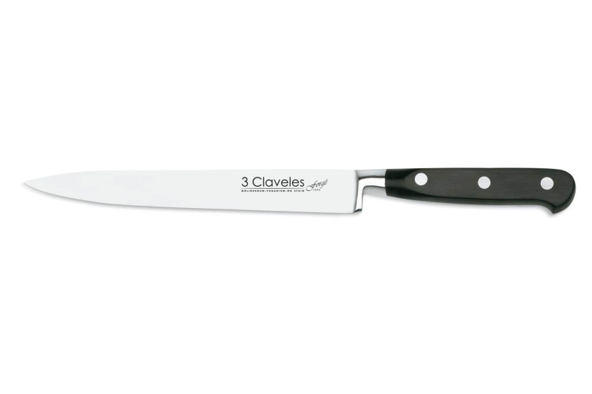 Uitbeenmes 3 Claveles Gesmeed roestvrij staal 13cm