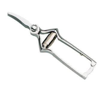 Masticador curvo de acero inoxidable