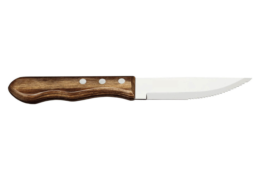 12-teiliges Steakmesserset Tramontina Jumbo Klinge 13cm Griff braun