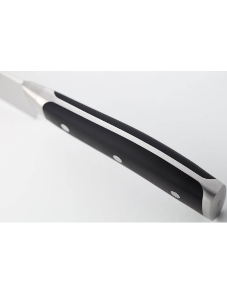 Klassiek Ikon Wüsthof gesmeed nakiri mes 17cm met granton lemmet