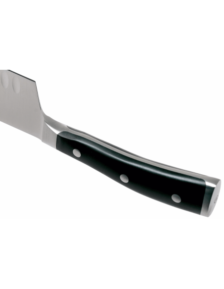 Classic Ikon Wüsthof forged nakiri knife 17cm with granton edgeblade
