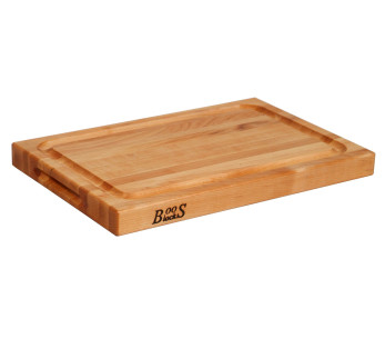 Tábua de cortar Boos Blocks ProChef com calha 46x31x4cm 2