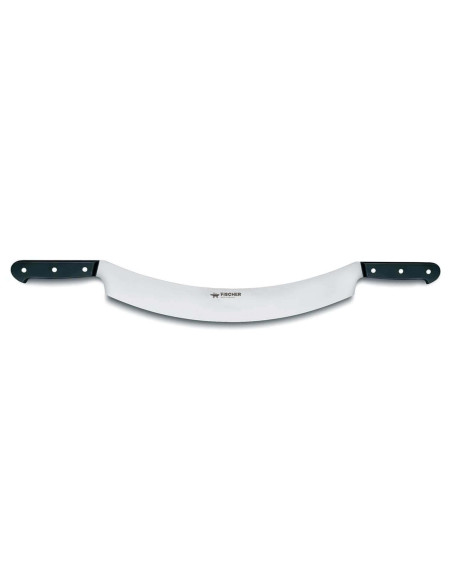 Fischer profesjonell ostekniv 2 håndtak buet blad 35 cm