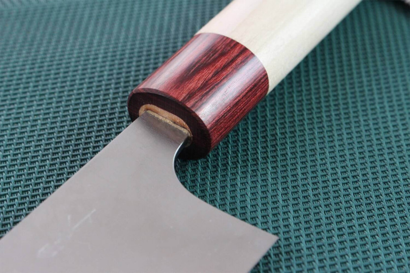 Couteau nakiri japonais artisanal Masakage Kiri 16.5cm damas 49 couches