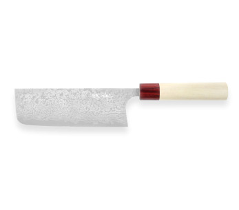 Couteau nakiri japonais artisanal Masakage Kiri 16.5cm damas 49 sofaer