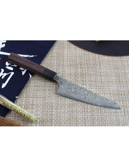 Masakage Kumo 15 cm 63-lags damaskus japansk honesuki håndlaget kniv