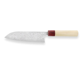 Masakage Kiri 16,5 cm 49-lags damaskus håndlaget japansk santoku-kniv