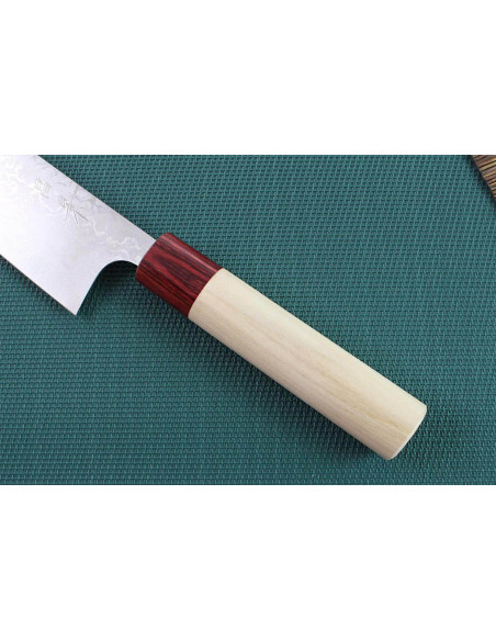 Masakage Kiri 27cm damaskus 49 lager japansk handgjord kockkniv