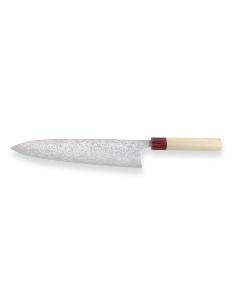 Masakage Kiri 27 cm 49 strati damasco coltello da chef giapponese fatto a mano