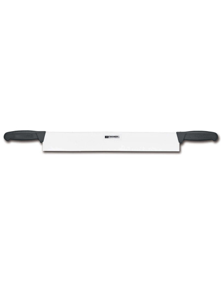 faca para queijo profissional Fischer, 2 cabos, lâmina de 50 cm