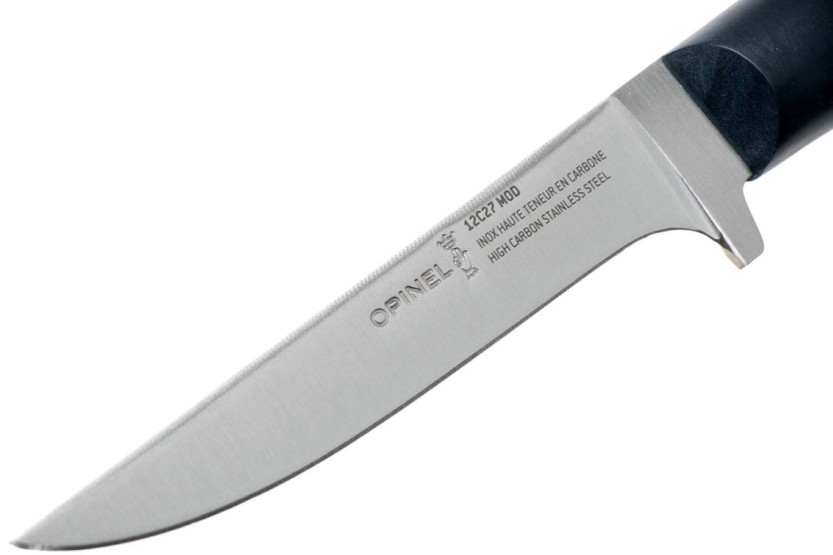 Opinel Intempora luuttomaksi veitsi n°222 13cm terä laivastonsininen kahva