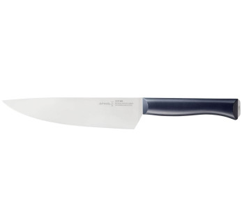 Opinel Cuchillo de cocinero Intempora Acero Sandvik Mango azul marino 2