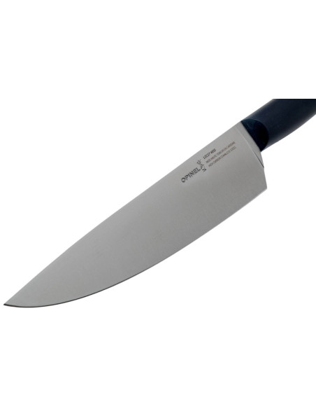 Opinel Intempora kockkniv Sandvikstål marinblått handtag