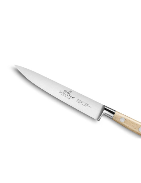 Sabatier Brocéliande flexible forged Fileting knife 15cm beechwood handle