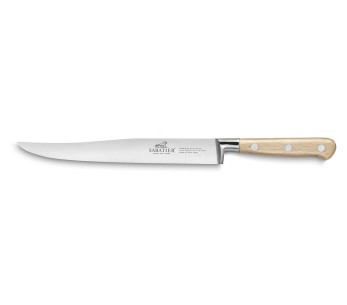 Faca de trinchar forjada Sabatier Brocéliande 20cm cabo em faia