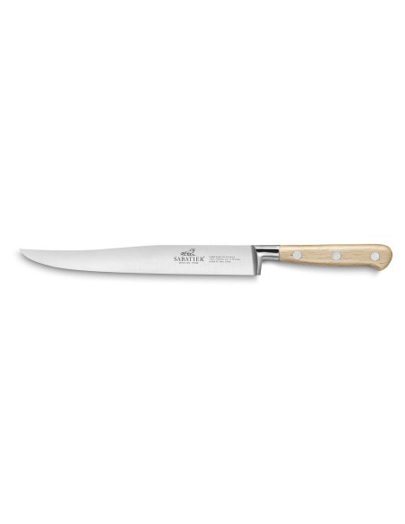 Sabatier Brocéliande smedet forskærerkniv 20 cm med håndtag af bøgetræ