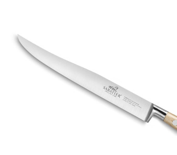 Sabatier Brocéliande gesmeed vleesmes 20cm beukenhouten handvat 2