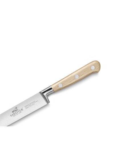 Sabatier Brocéliande smedet forskærerkniv 20 cm med håndtag af bøgetræ