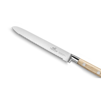 Sabatier Brocéliande taottu hammastettu yleismallinen veitsi 12cm pyökki kahvainen 2