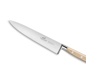 Faca de chef forjada Sabatier Brocéliande 20cm cabo em faia 2