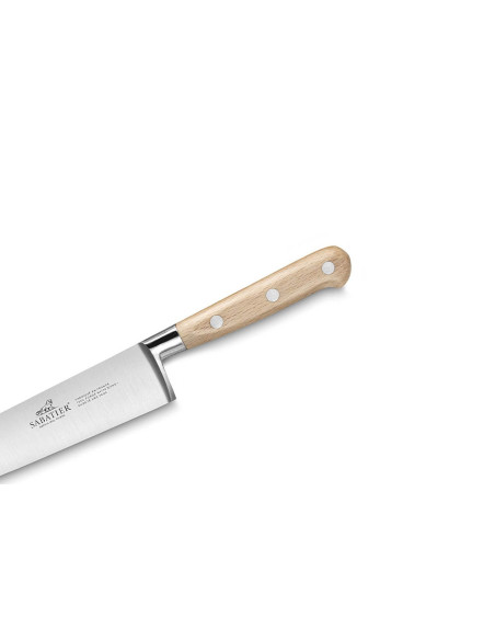 Sabatier Brocéliande smidd kokkekniv 20 cm med håndtak i bøketre
