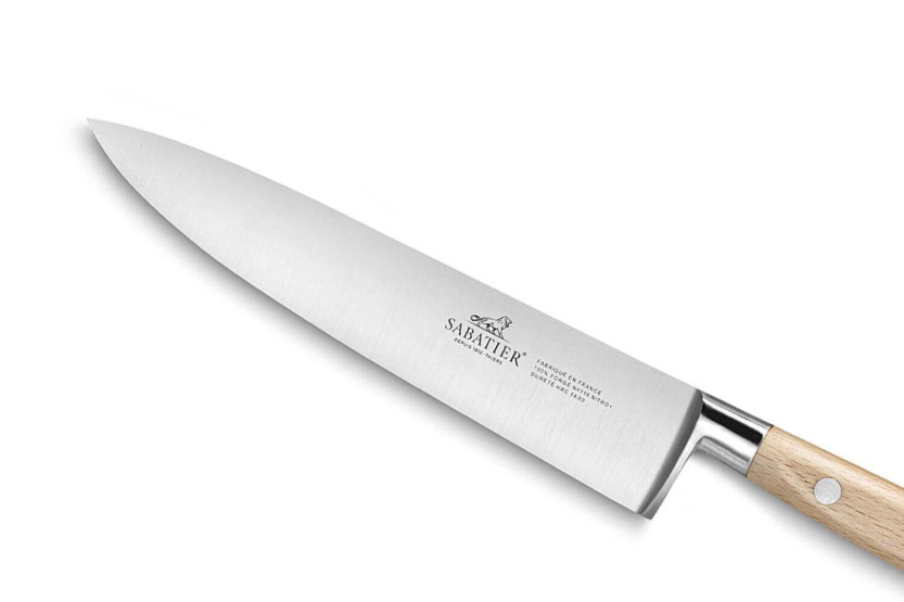 Sabatier Brocéliande smedet kokkekniv 15 cm med skaft af bøgetræ