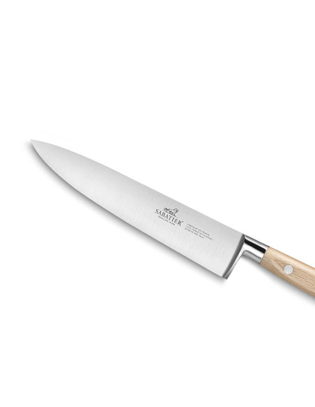 Sabatier Brocéliande smidd kockkniv 15cm bokträhandtag