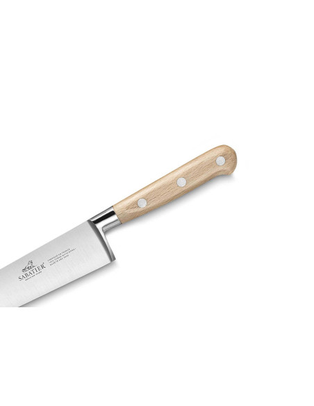 Sabatier Brocéliande smidd kockkniv 15cm bokträhandtag