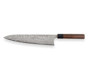 Masakage Kumo 27cm cuchillo de cocinero japonés hecho a mano Damasco 63 capas