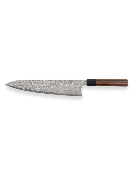 Masakage Kumo 27cm cuchillo de cocinero japonés hecho a mano Damasco 63 capas
