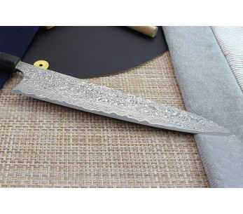 Masakage Kumo 27cm cuchillo de cocinero japonés hecho a mano Damasco 63 capas 2