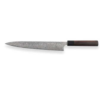 Masakage Kumo 27cm 63-kerroksinen damascus japanilainen käsintehty sujihiki veitsi