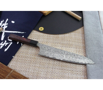Faca de chef japonesa Masakage Kumo 21cm feita à mão, Damasco 63 camadas 2