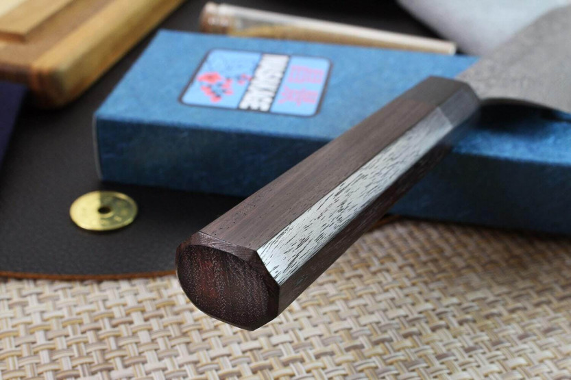 Masakage Kumo 21cm cuchillo de chef japonés hecho a mano, Damasco 63 capas