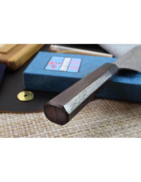 Masakage Kumo 21cm handmade japanese chef ' s knife Damascus 63 layers