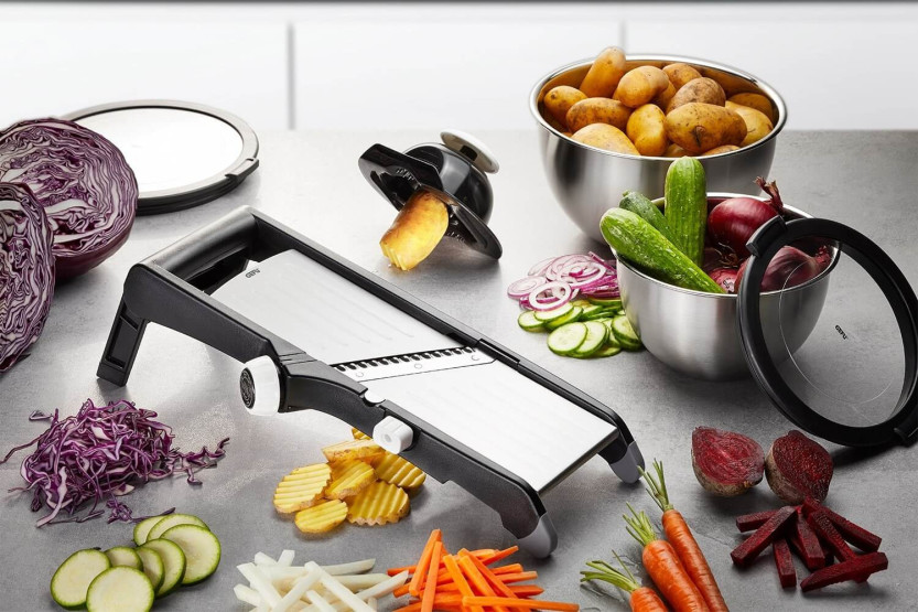 Gefu Laola vegetable Kitchen mandolin skivor och julienne
