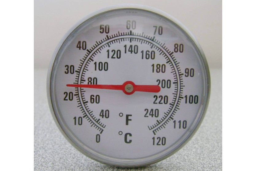 Alla France sondetermometer i rustfritt stål 0 °C til 120 °C