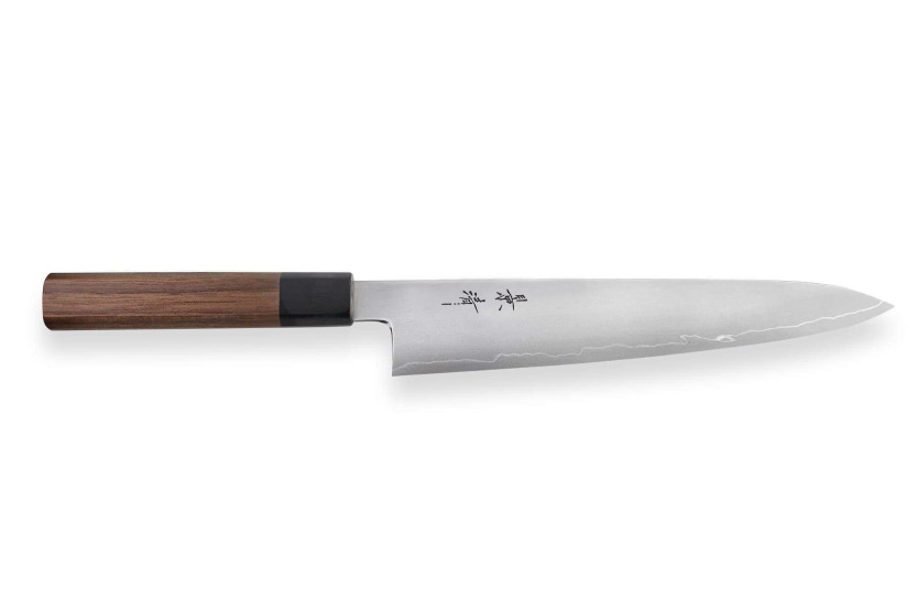 Kagekiyo Kurumi Ginsan 24cm käsintehty japanilainen kokki ' s veitsi