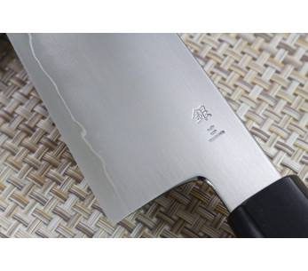 Faca de chef japonesa artesanal Kagekiyo Kurumi Ginsan de 24 cm 2