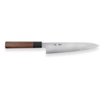 Kagekiyo Kurumi Ginsan 21cm cuchillo de cocinero japonés hecho a mano