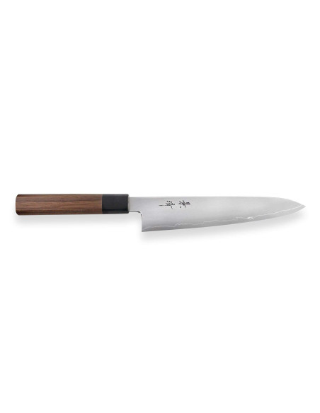 Kagekiyo Kurumi Ginsan 21 cm håndlavet japansk kokkekniv