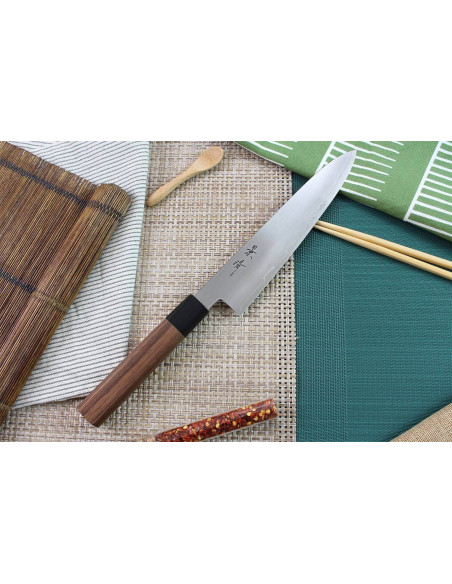 Kagekiyo Kurumi Ginsan 21cm käsintehty japanilainen kokkiveitsi ' s veitsi