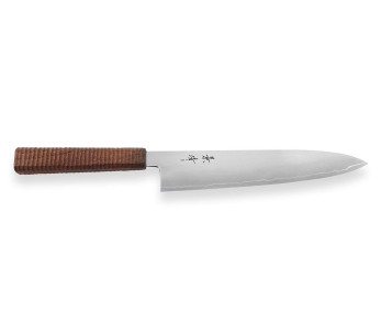 Faca de chef japonesa Kagekiyo Hiroba de 24 cm feita à mão