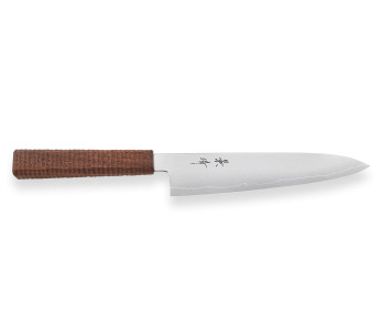 Faca de chef japonesa artesanal Kagekiyo Hiroba de 21 cm