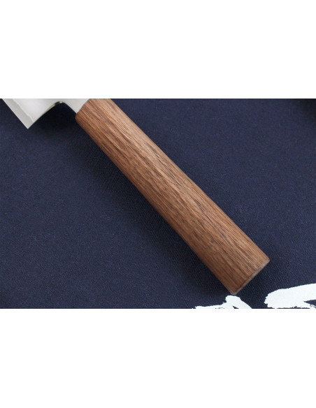 Faca de chef japonesa Kagekiyo Tedukuri de 24 cm feita à mão